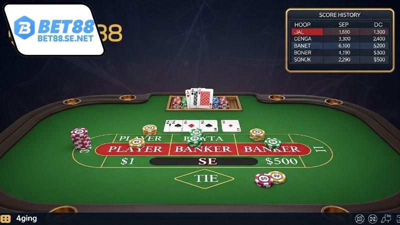 Khám phá Baccarat trực tuyến dễ thắng