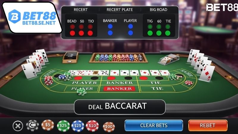 Mẹo chơi Baccarat trực tuyến nâng cao