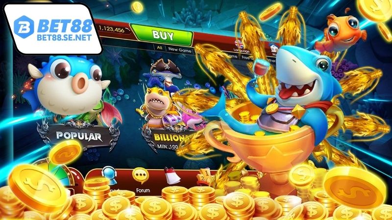 Khám phá bắn cá siêu thị online hấp dẫn