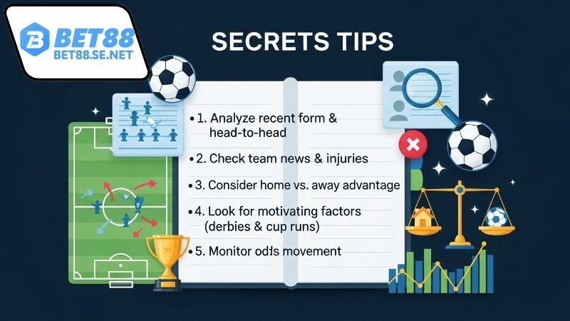 Tiêu chí nhận diện trận cầu dễ chơi