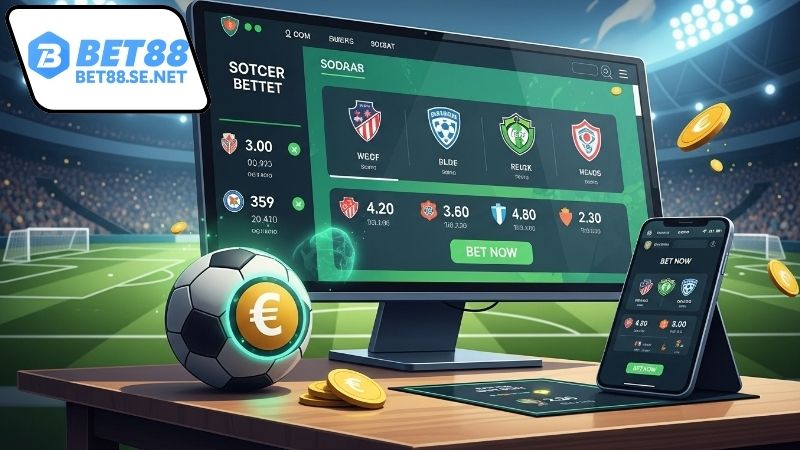 Cách tham gia cá cược bóng đá online