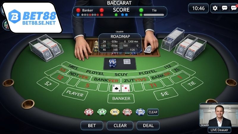 Các loại cầu Baccarat phổ biến